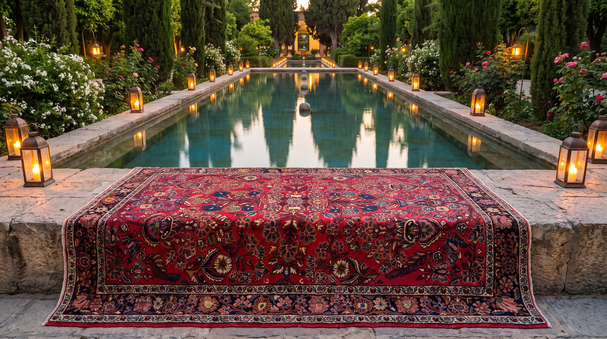 Styled visualisation — Garden & pool