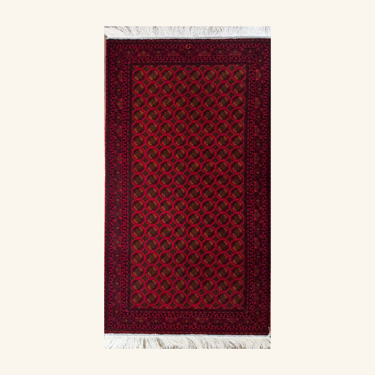 Infinite Red Silk Circles