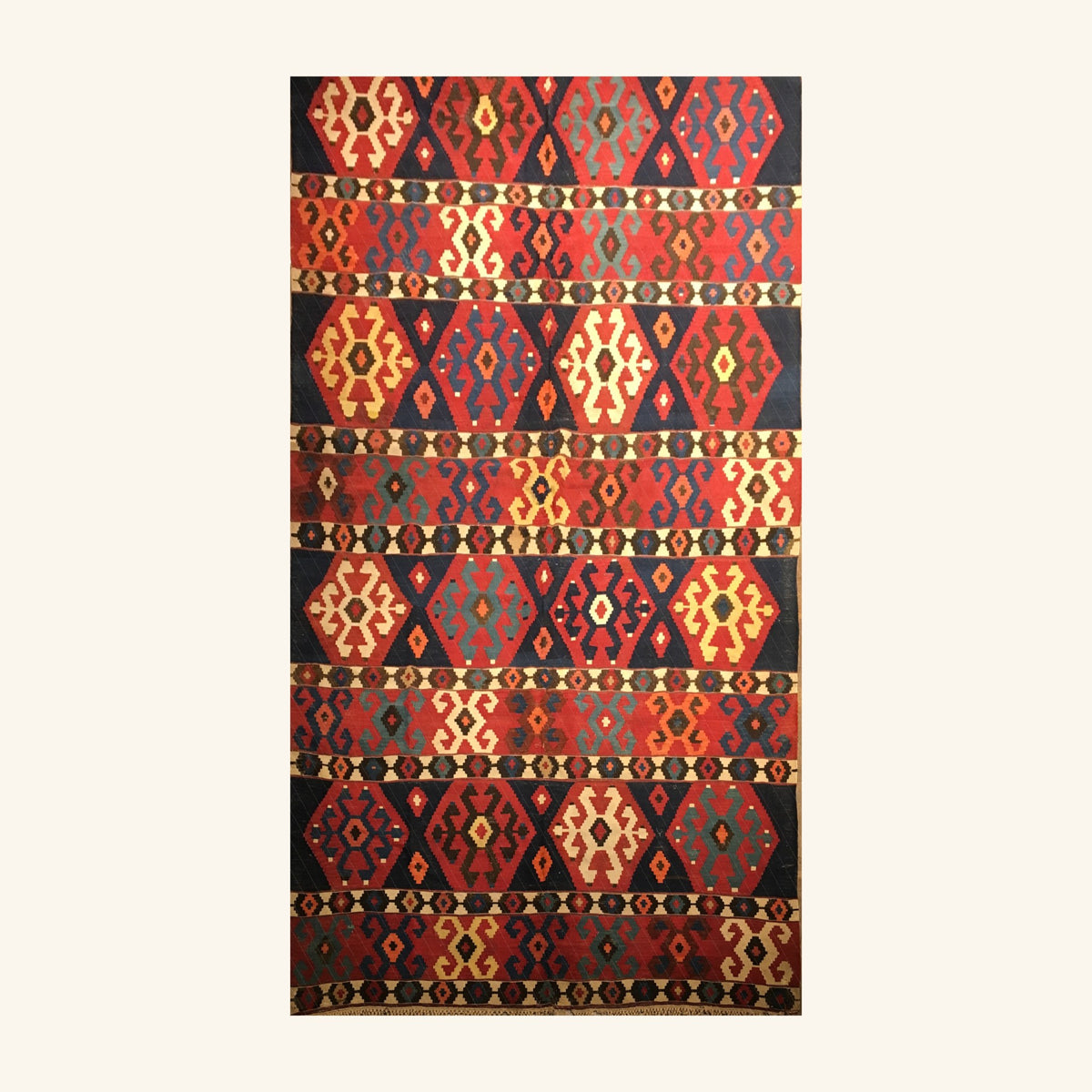 Antique Caucasian Kilim