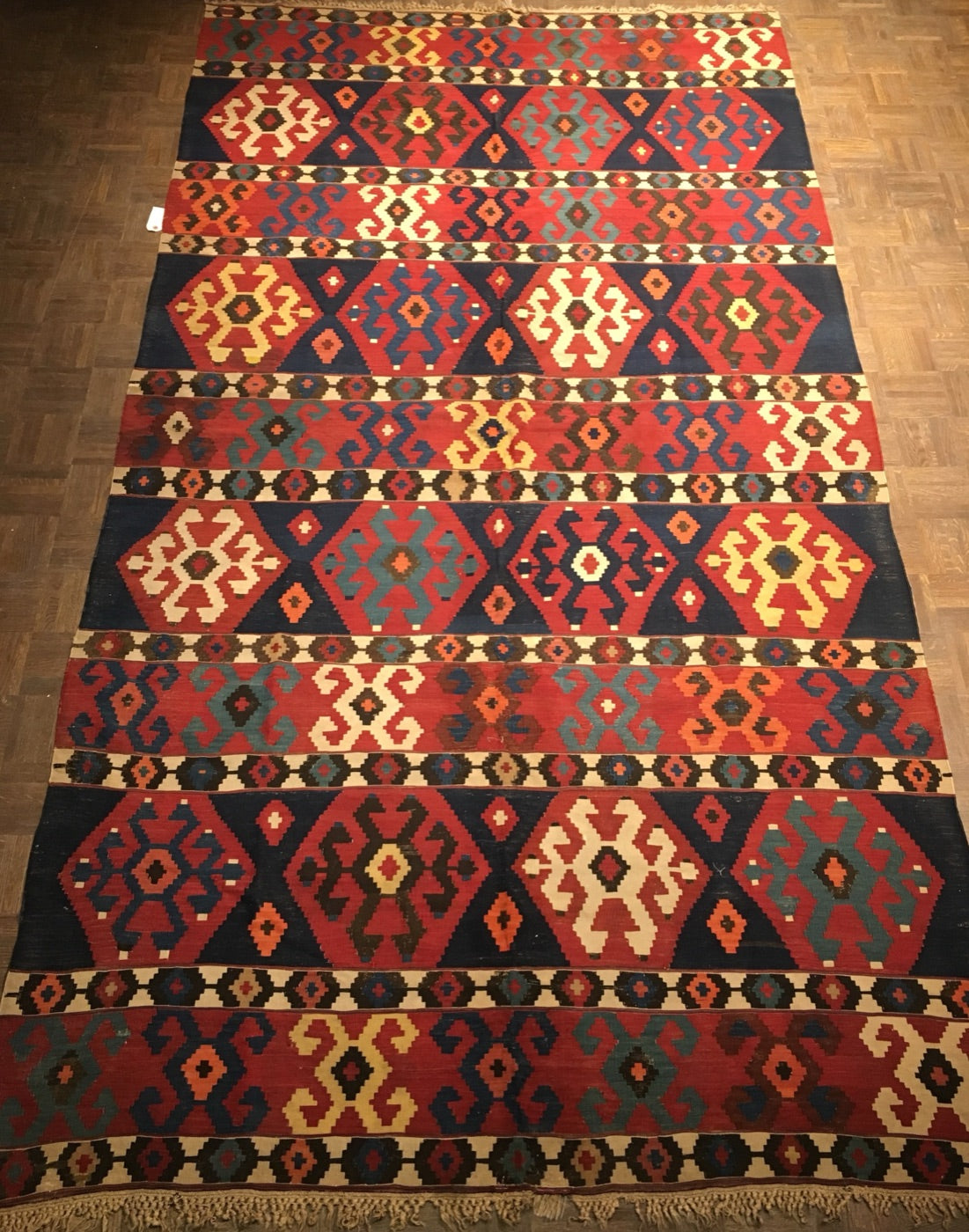 Antique Caucasian Kilim