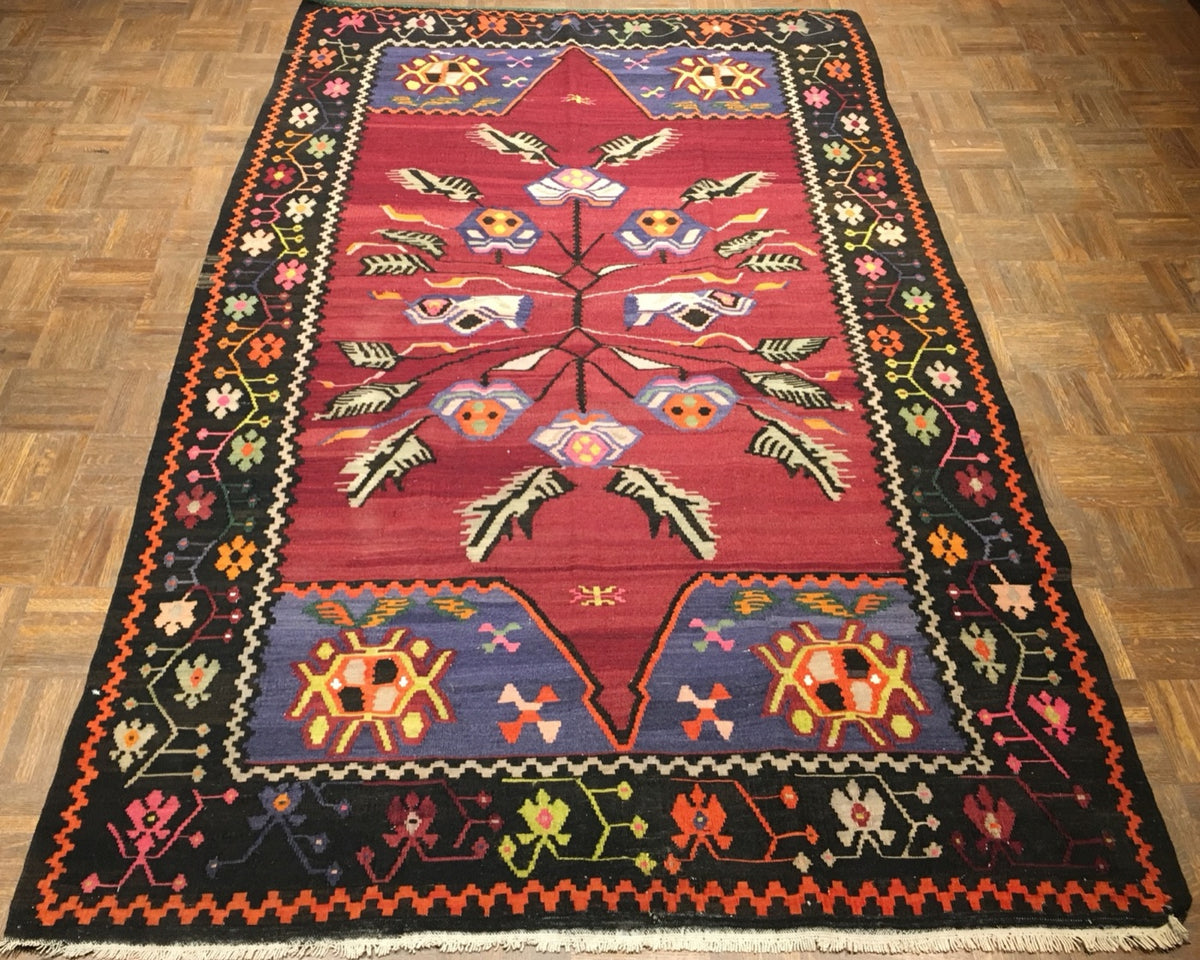 Antique Caucasian Kilim
